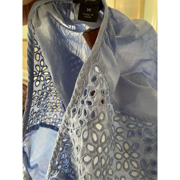 J Crew Cotton Eyelet Mini Dress - Picture 4 of 4